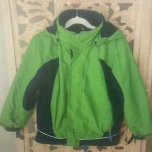 Kids Green and Black Jacket